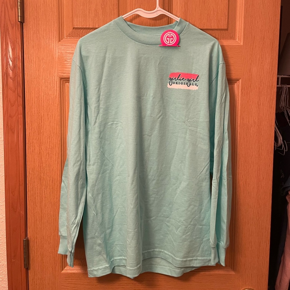 Girlie Girl Originals- Chosen Teal/Blue Long Sleeves T-shirt